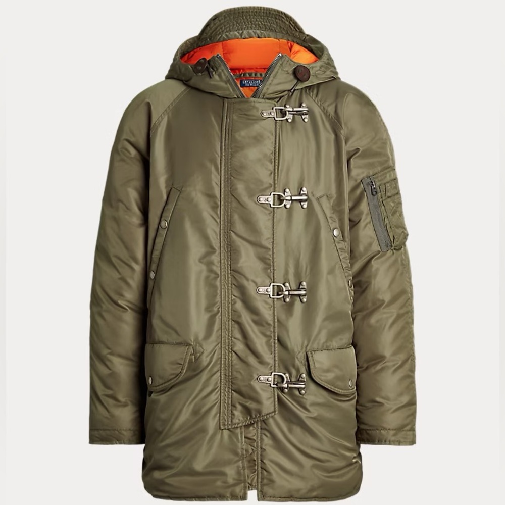 Polo Ralph Lauren Sz XL Expedition Jacket Voyager Performance Down